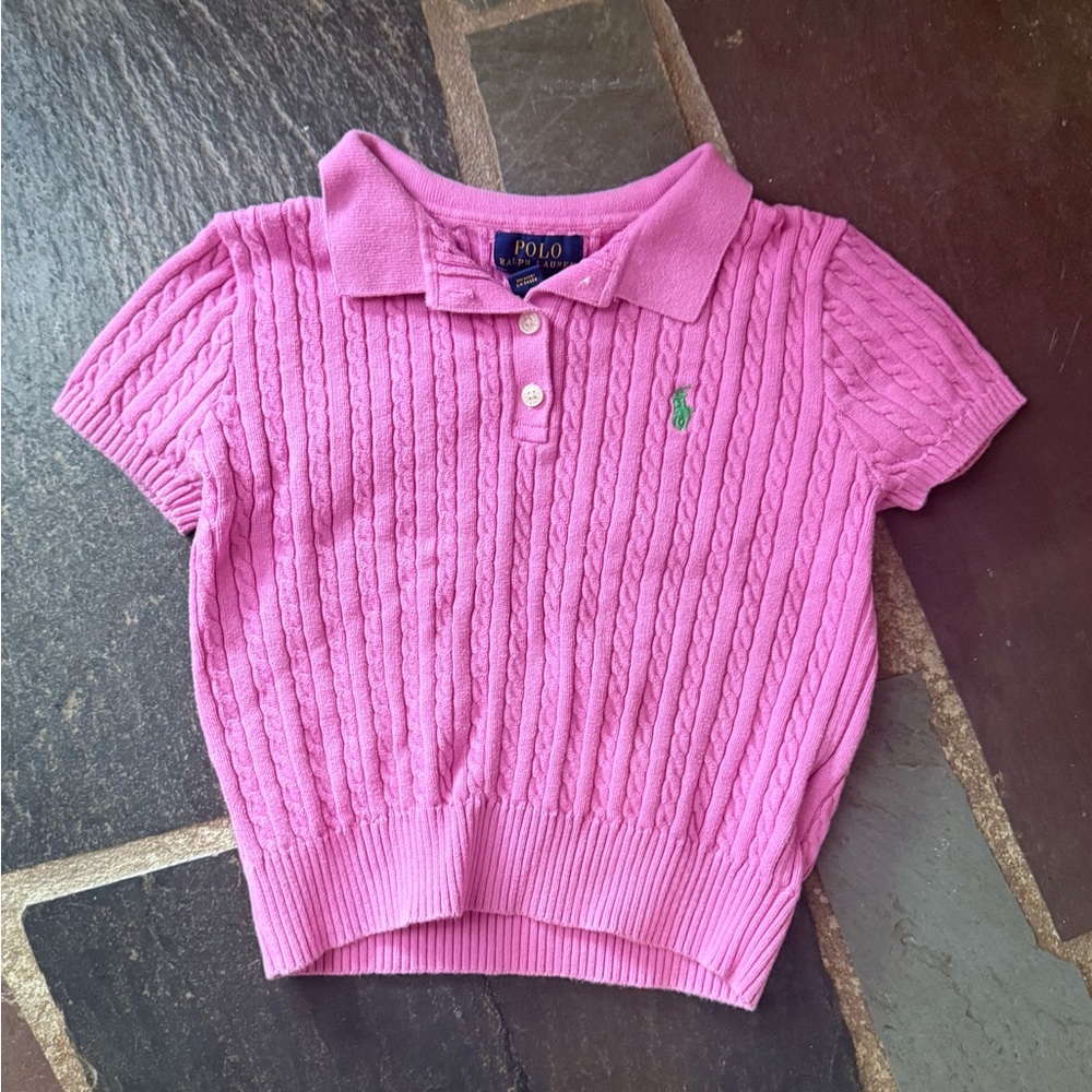 Polo Sweater Top